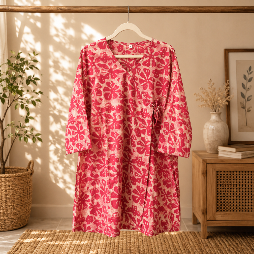 Gulnaar Jaipuri Cotton Short Kurti