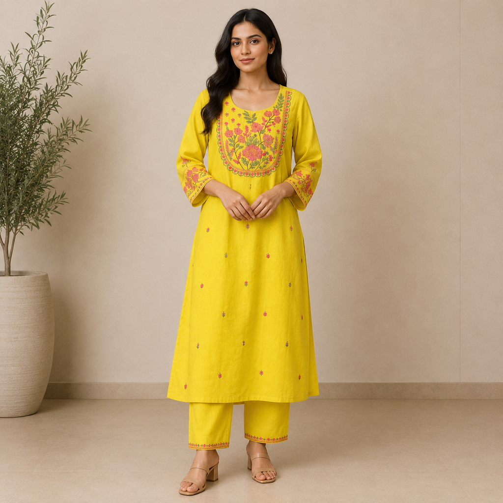 Gulbahar Cotton Suit Set