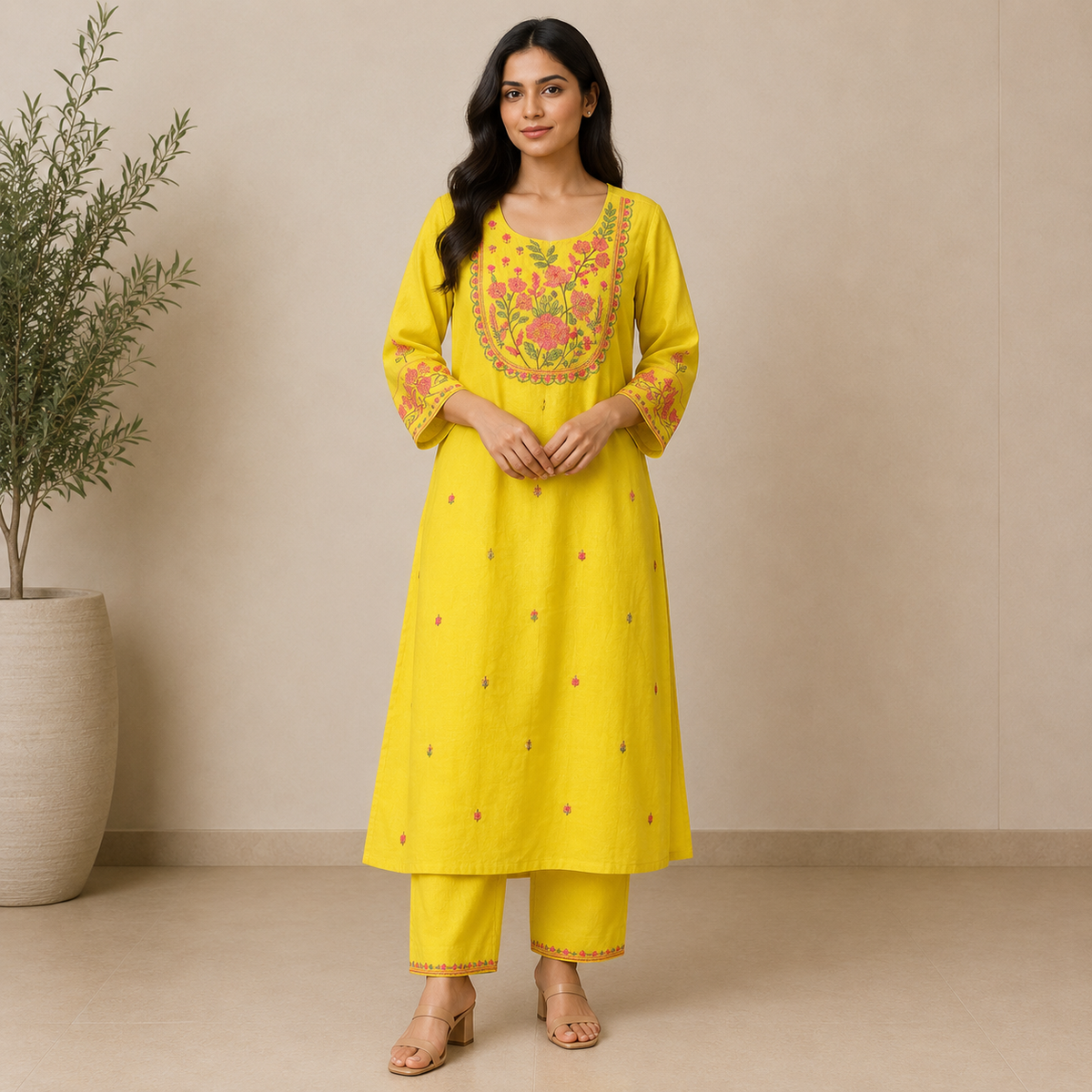 Gulbahar Cotton Suit Set