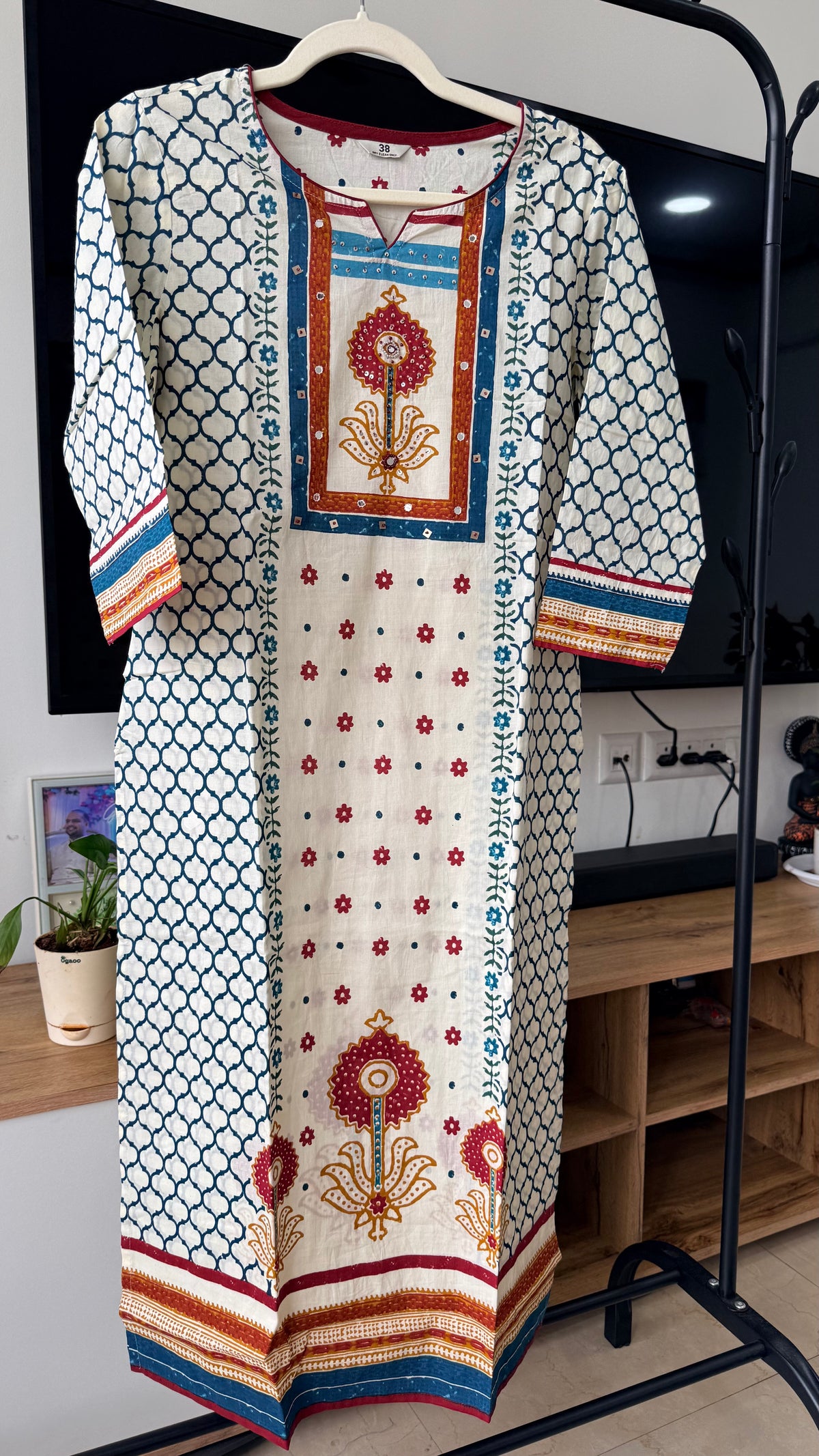 Heritage Floral pure Cotton Suit Set