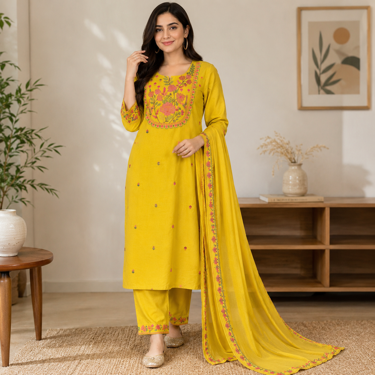 Gulbahar Cotton Suit Set